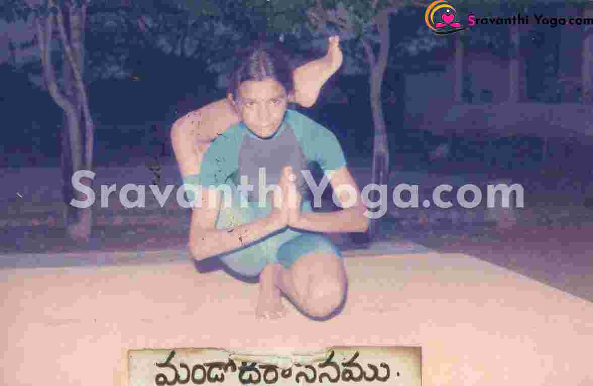 Mandodharasana- Yoga Sravanthi